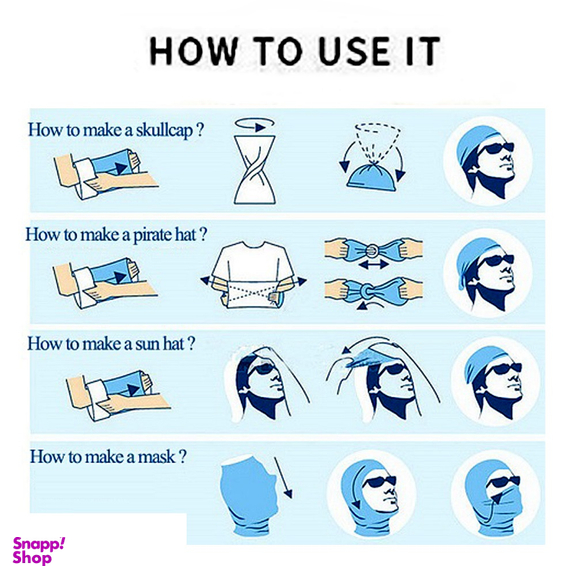 دستمال سر ریسا (Risa) کد 5002 نگاره 16