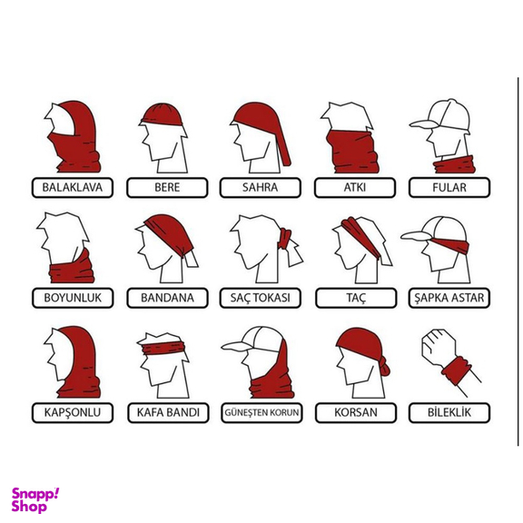 دستمال سر ریسا (Risa) کد 5002 نگاره 57