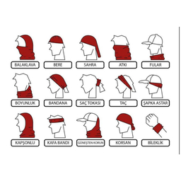 دستمال سر ریسا (Risa) کد 5002 نگاره 78