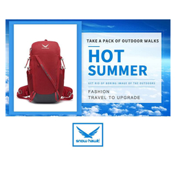 کوله پشتی 25 لیتر اسنو هاوک (Snow Hawk) کد 5445