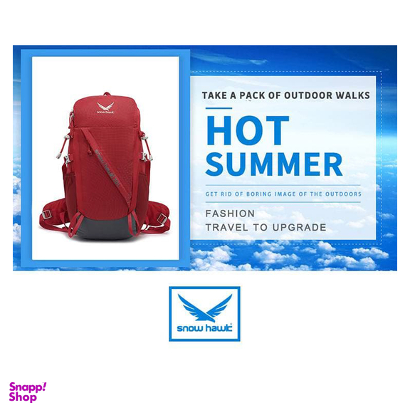 کوله پشتی 25 لیتر اسنو هاوک (Snow Hawk) کد 5445