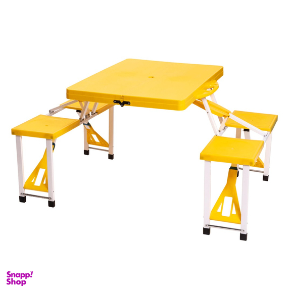 میز و صندلی تاشو 4نفره همسفر (Hamsafar) کد 53077