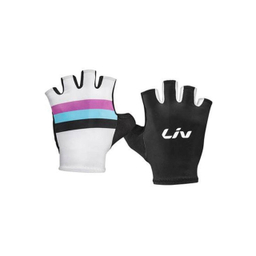 دستکش دوچرخه نیم انگشتی لیو (Liv) مدل Race Day Sf رنگ سفید