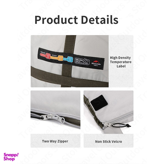 کیسه خواب نیچرهایک (Naturehike) مدل NH21MSD06