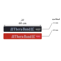 کش پیلاتس ترا بند (Thera Band) مدل MOJ-TR01 بسته 2 عددی