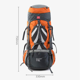 کوله پشتی کوهنوردی نیچرهایک (Naturehike) مدل NH70B070-BNEW ظرفیت 75 لیتر