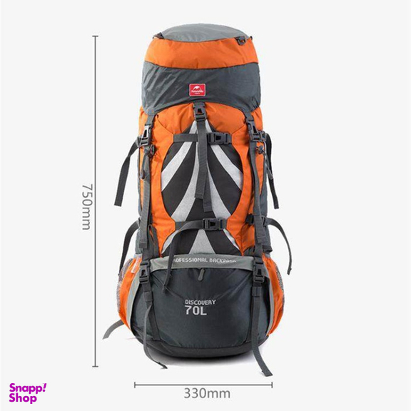 کوله پشتی کوهنوردی نیچرهایک (Naturehike) مدل NH70B070-BNEW ظرفیت 75 لیتر