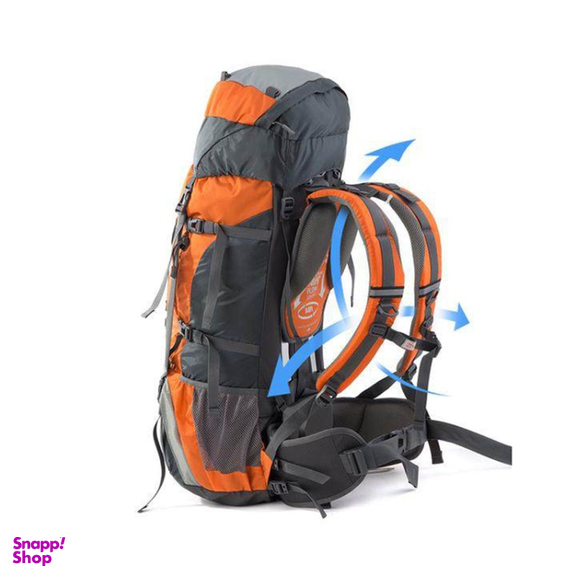 کوله پشتی کوهنوردی نیچرهایک (Naturehike) مدل NH70B070-BNEW ظرفیت 75 لیتر