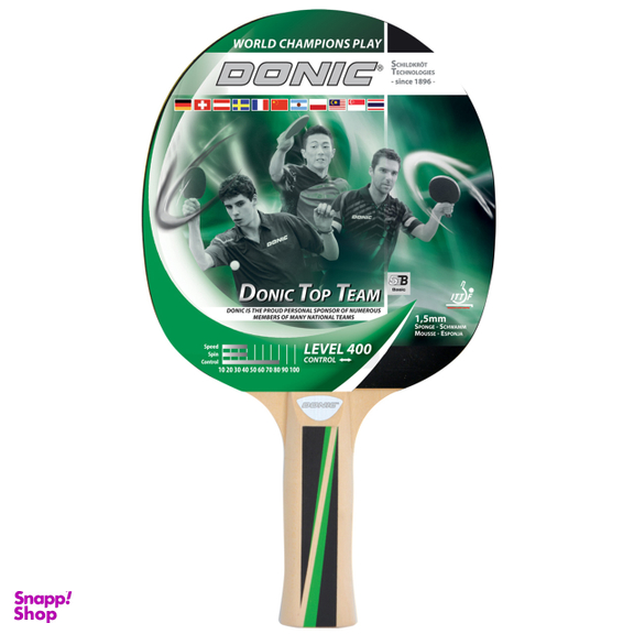 راکت پینگ پنگ دونیک (Donic) مدل Top Team Level 400