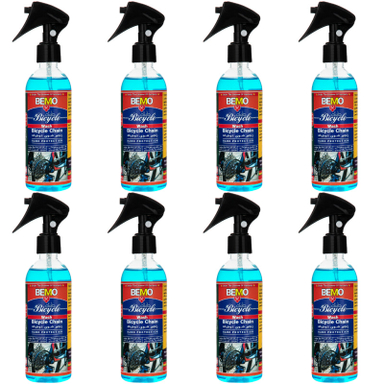 اسپری زنجیر شوی دوچرخه بمو مدل B10 حجم 250 میلی لیتر بسته 8 عددی