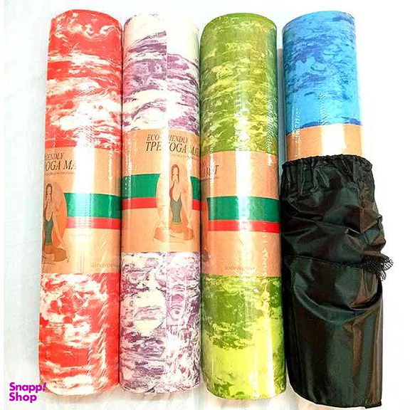 زیر انداز یوگا مت (Yoga Mat) مدل TPE ضخامت 6 میلی متر