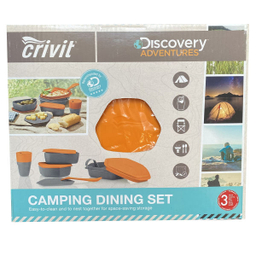 مجموعه ظروف مسافرتی 8 تکه کرویت (Crivit) مدل Camping Set