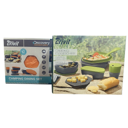 مجموعه ظروف مسافرتی 8 تکه کرویت (Crivit) مدل Camping Set