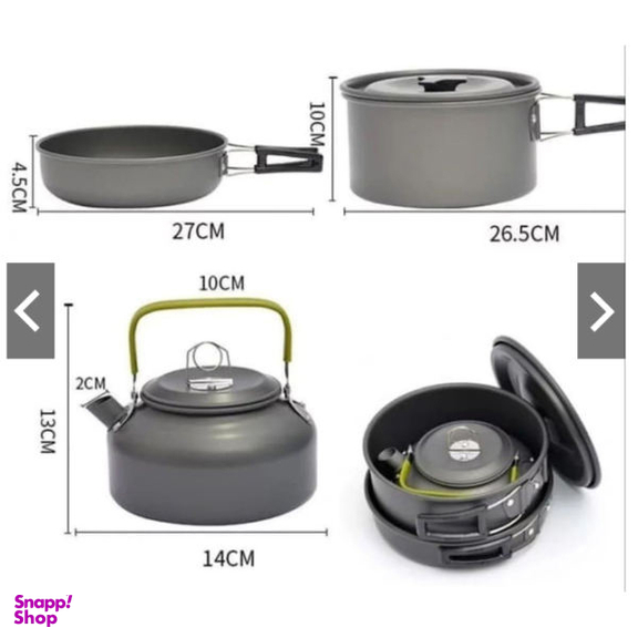 مجموعه ظروف مسافرتی کمپسور (Campsor) مدل 308