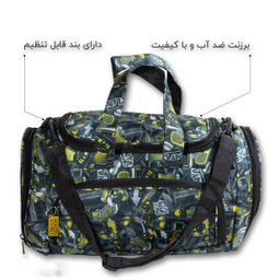 ساک ورزشی چرم ونوم (Venom Leather) مدل S004