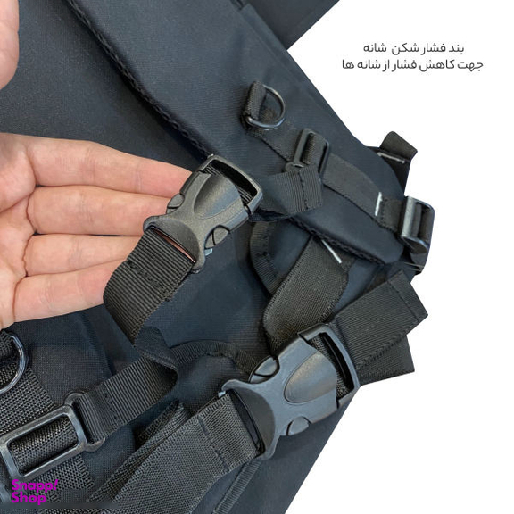 کوله پشتی کوهنوردی فوروارد کد FCLT8020 ظرفیت 65 لیتر