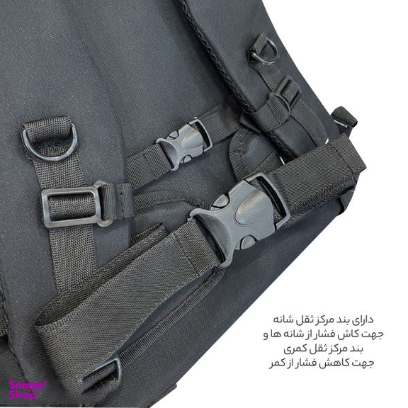 کوله پشتی کوهنوردی فوروارد کد FCLT8020 ظرفیت 65 لیتر