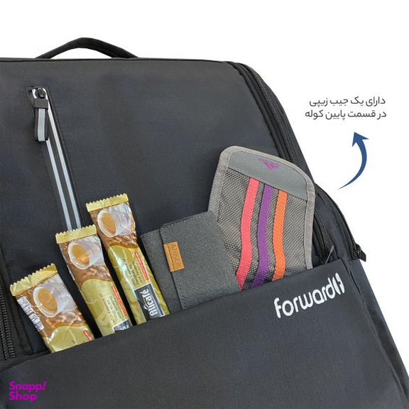 کوله پشتی کوهنوردی فوروارد کد FCLT8020 ظرفیت 65 لیتر