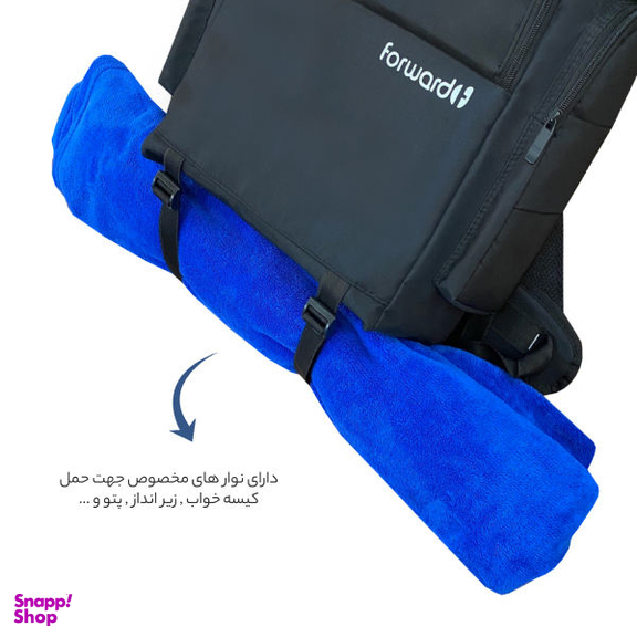 کوله پشتی کوهنوردی فوروارد کد FCLT8020 ظرفیت 65 لیتر