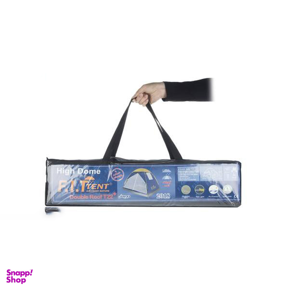 چادر مسافرتی 8 نفره اف آی تی (F.I.T) مدل Double Roof T22