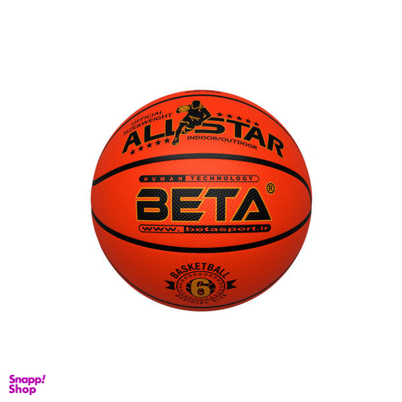 توپ بسکتبال بتا (Beta) مدل PBR6 طرح Champion سایز 6