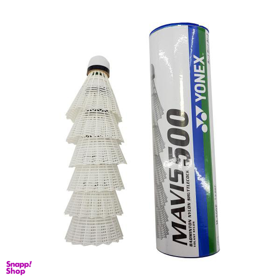 توپ بدمینتون یونکس (Yonex) مدل Mavis 500 بسته 6 عددی