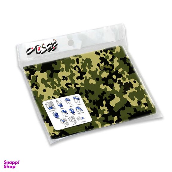 دستمال سر و گردن هزاردستان (Hezardastan) طرح چریکی مدل das46