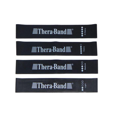 کش ورزشی لوپ تراباند (Theraband) بسته 4 عددی