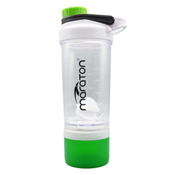‫شیکر دو تکه ورزشی ماراتن (Maraton) مدل Glass-300 ظرفیت 0.6 لیتر