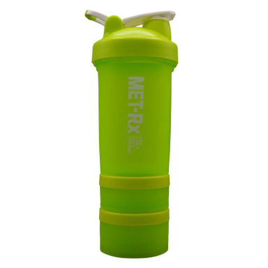 شیکر سه تکه ورزشی متریکس (MetRX) مدل Strong-1408 ظرفیت 500 میلی لیتر