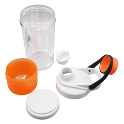 ‫شیکر دو تکه ورزشی ماراتن (Maraton) مدل Glass-300 ظرفیت 0.6 لیتر