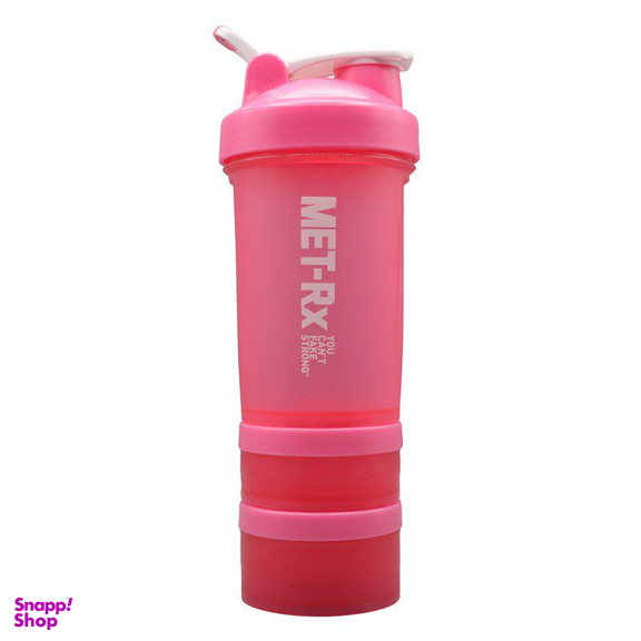شیکر سه تکه ورزشی متریکس (MetRX) مدل Strong-1408 ظرفیت 500 میلی لیتر