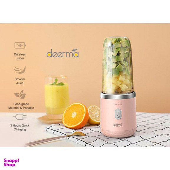 مخلوط کن شارژی دو تیغه دیرما (Deerma) ظرفیت 0.4 لیتر
