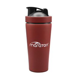 ‫شیکر یک تکه استیل ماراتن (Maraton) مدل مات ظرفیت 0.7 لیتر