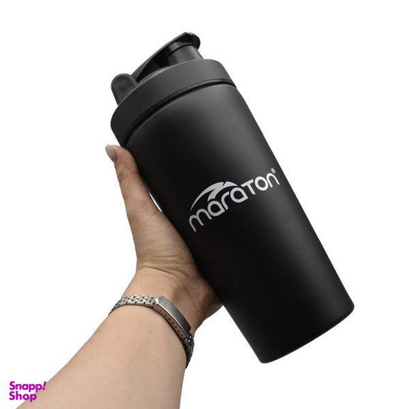 ‫شیکر یک تکه استیل ماراتن (Maraton) مدل مات ظرفیت 0.7 لیتر