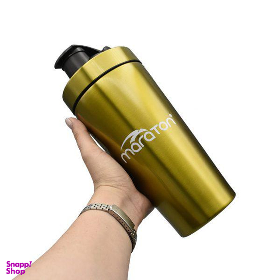 ‫شیکر یک تکه استیل ماراتن (Maraton) مدل مات ظرفیت 0.7 لیتر