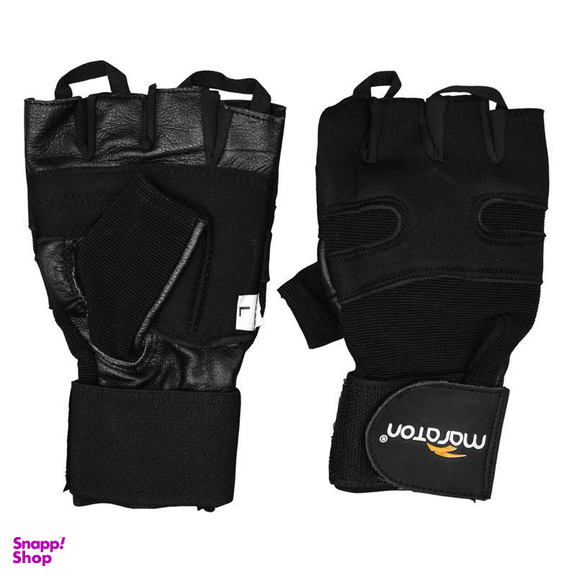 دستکش بدنسازی مردانه ماراتن (Maraton) مدل Flex 460 مشکی