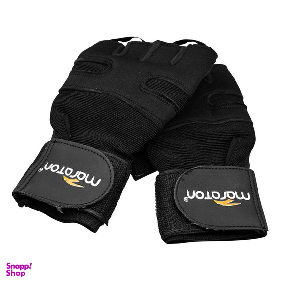 دستکش بدنسازی مردانه ماراتن (Maraton) مدل Flex 460 مشکی