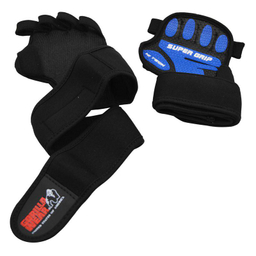 مچ بند و هند گریپ گوریلا ویر (Gorilla wear) مدل Super Grip-HT آبی