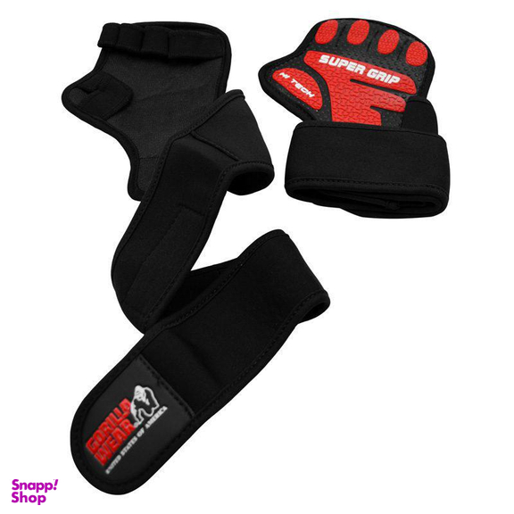 مچ بند و هند گریپ گوریلا ویر (Gorilla wear) مدل Super Grip-HT قرمز