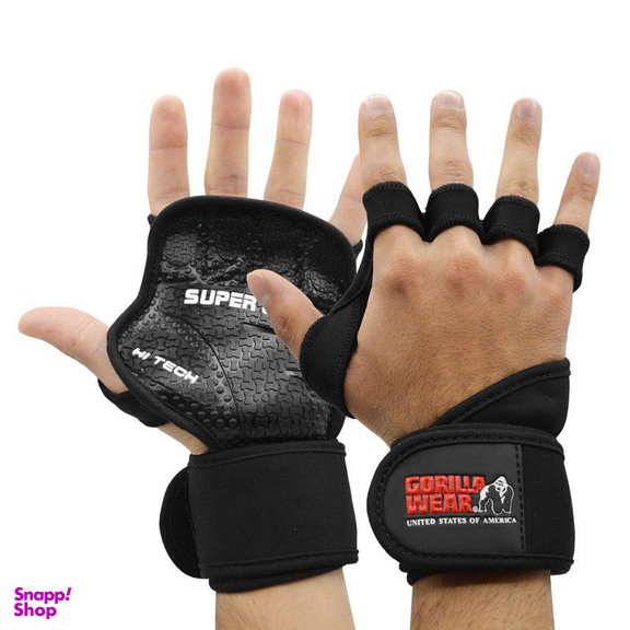 مچ بند و هند گریپ گوریلا ویر مدل Super Grip-HT رنگ مشکی