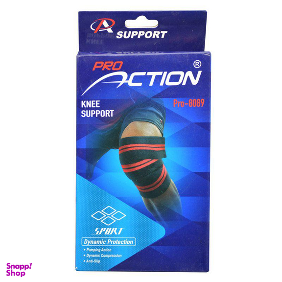 زانوبند بدنسازی پرو اکشن (Pro Action) مدل Pro-8089 بسته 1 عددی سایز 1.15 متر