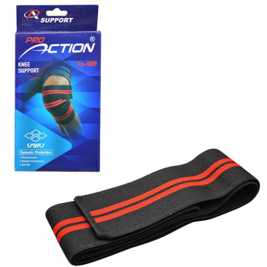 زانوبند بدنسازی پرو اکشن (Pro Action) مدل Pro-8089 بسته 1 عددی سایز 1.15 متر