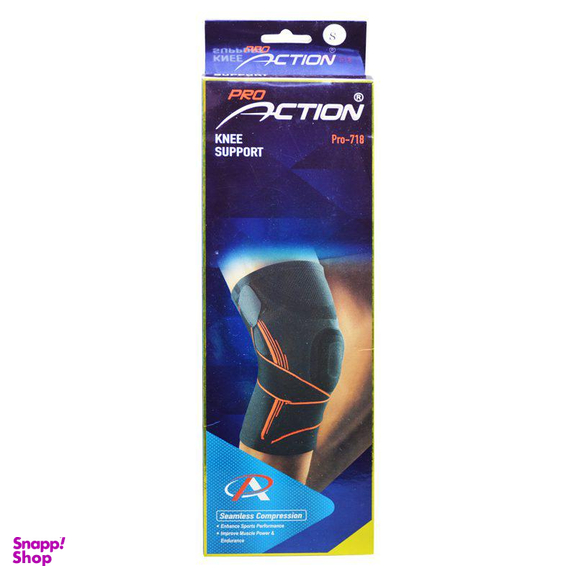 زانوبند ورزشی پرو اکشن (Pro Action) مدل Pro-718 بسته 1 عددی