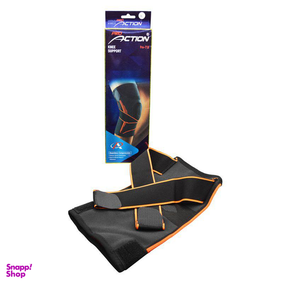زانوبند ورزشی پرو اکشن (Pro Action) مدل Pro-718 بسته 1 عددی