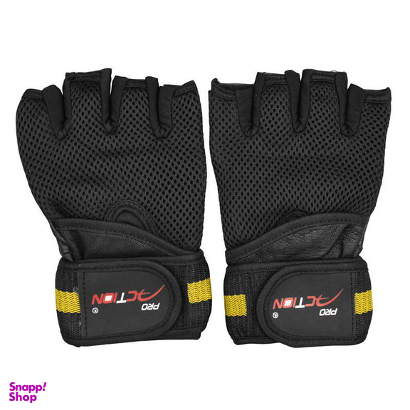 دستکش ورزشی مردانه پرو اکشن (Pro Action) مدل Pro-1410 مشکی