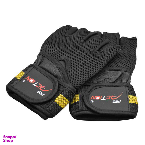 دستکش ورزشی مردانه پرو اکشن (Pro Action) مدل Pro-1410 مشکی