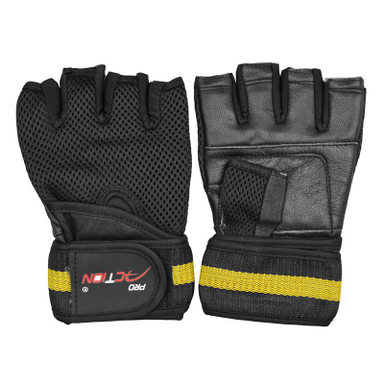 دستکش ورزشی مردانه پرو اکشن (Pro Action) مدل Pro-1410 مشکی