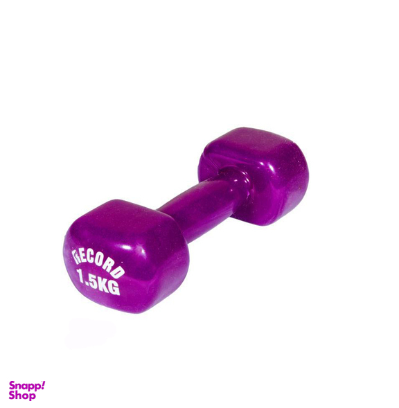 دمبل رکورد مدل V-H وزن 1.5 کیلوگرمی بسته 2 عددی