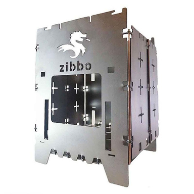 اجاق هیزمی زیبو (Zibo) مدل Zibbo Z1 رنگ نقره ای